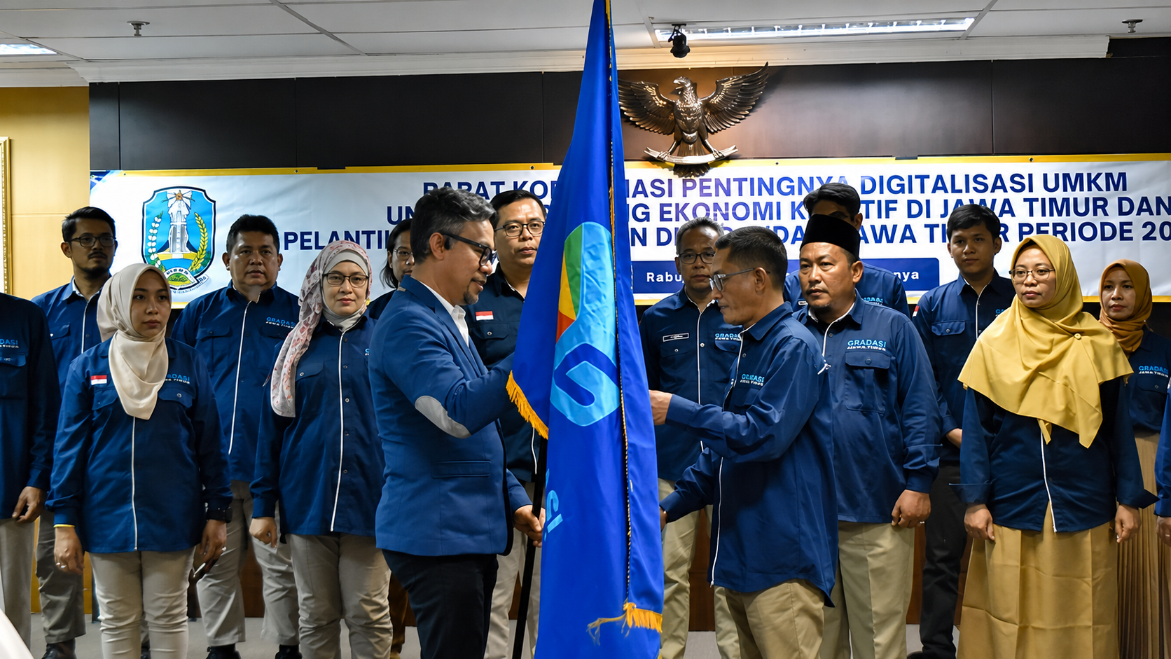Pelantikan DPD GRADASI Jawa Timur Periode 2025–2030.